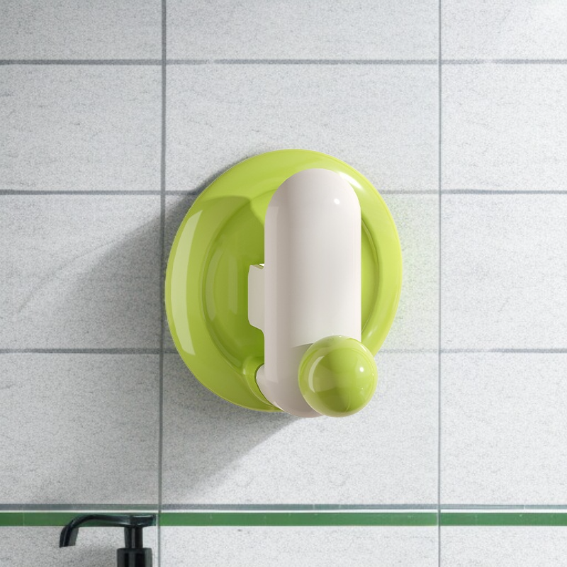 Estetyczny bezotworowy uchwyt na kosmetyki do łazienki