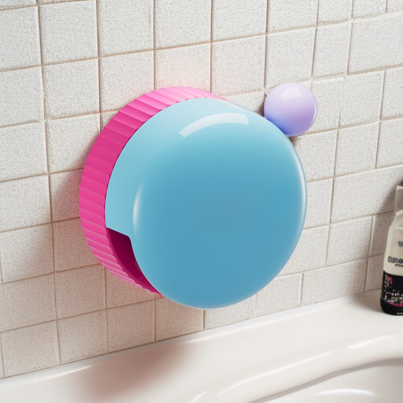 Uchwyt ścienny na pastę i szczoteczki do zębów