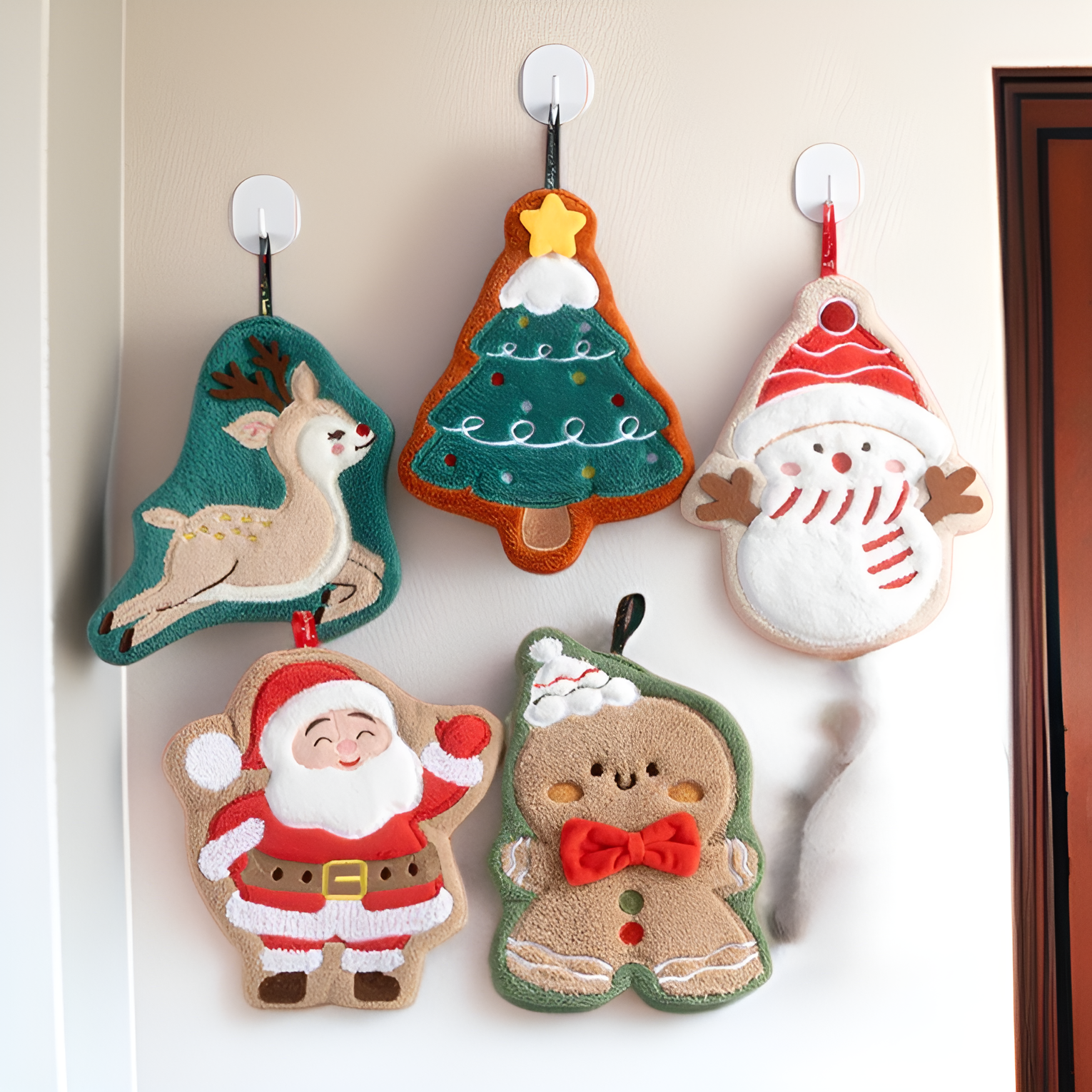 Tekstylia świąteczne do łazienki