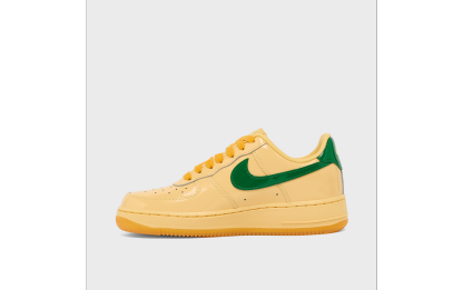    New Sold Out Nithtke Wmns Air Force 1 Low Patent Leather "Topaz Gold"
