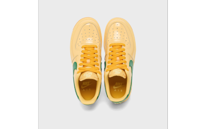    New Sold Out Nithtke Wmns Air Force 1 Low Patent Leather "Topaz Gold"