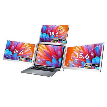 15.6" Laptop Screen Extender Monitor Portable（Compatible with 13.6“ to 17.3” laptops）