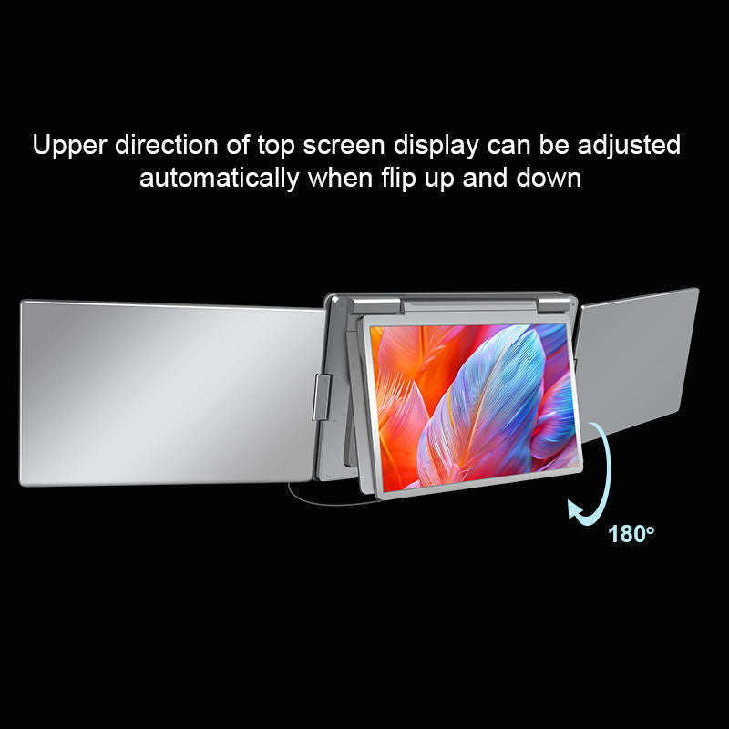 15.6" Laptop Screen Extender Monitor Portable（Compatible with 13.6“ to 17.3” laptops）