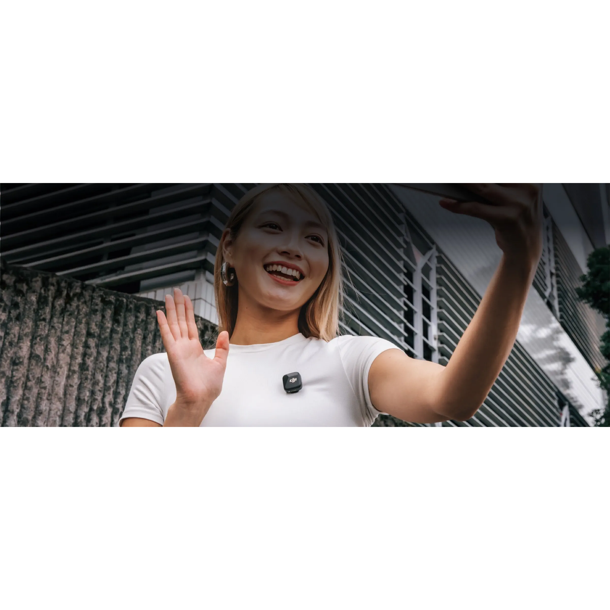 DthtJI Mic Mini (2 TX + 1 RX + Charging Case)