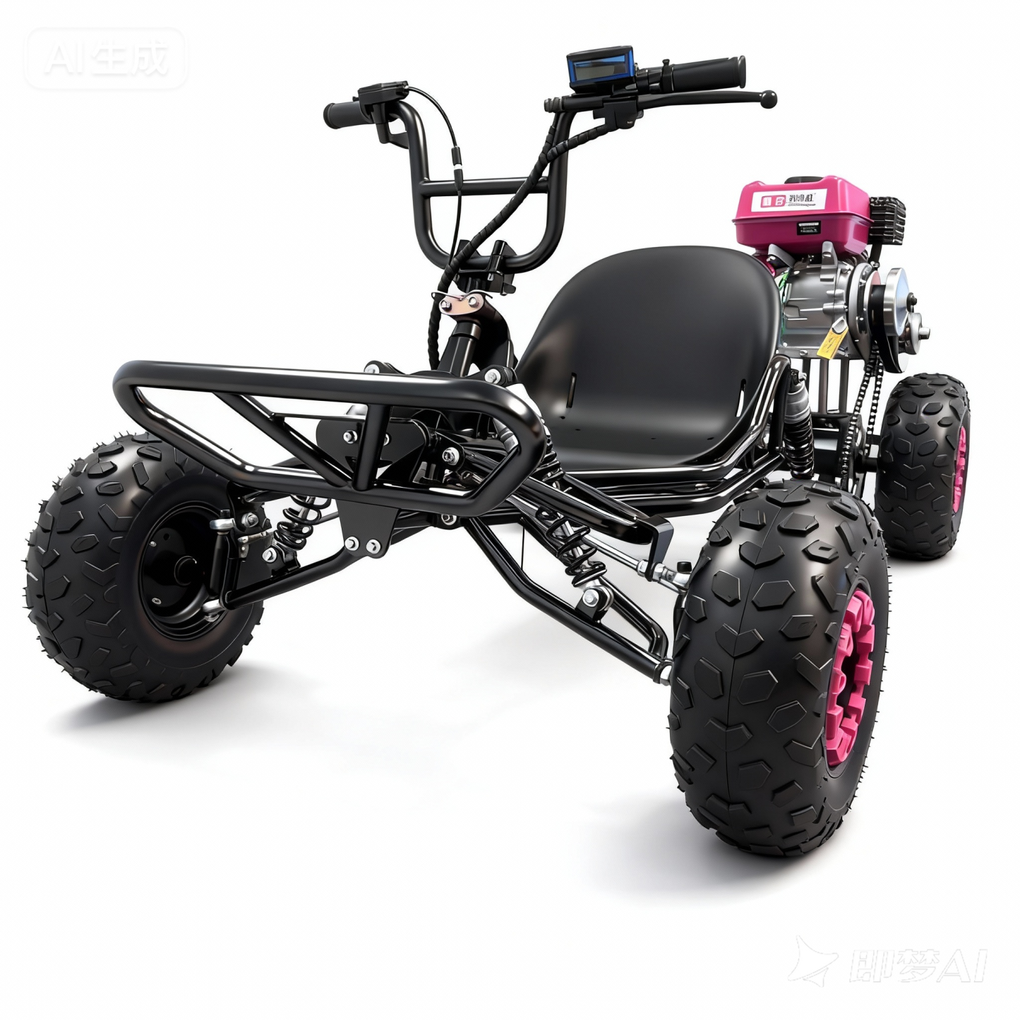 Zyliathor 212cc 4-Stroke Gas Off-Road Go Kart for Teens & Adults,