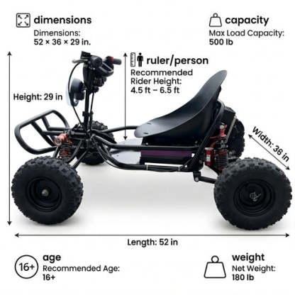 72V 3000W “Little Mountain Leopard” (Peak 25kW), 18S 52Ah,