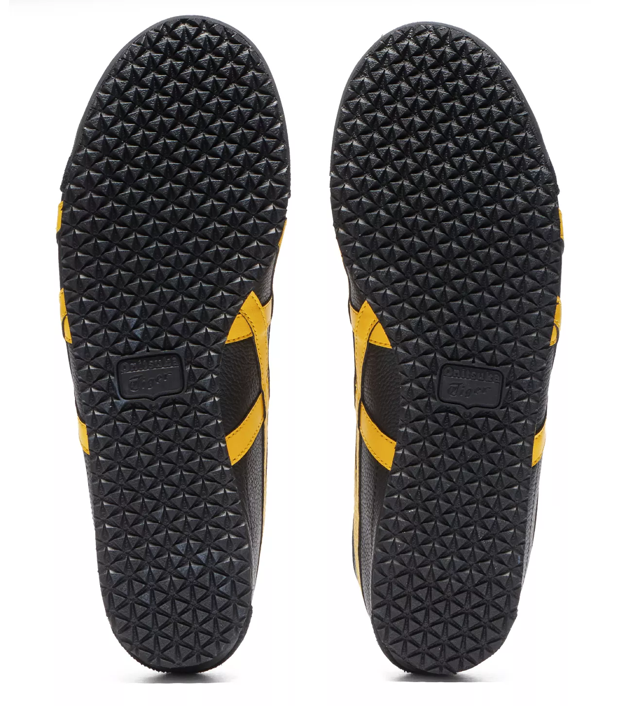 Onitthtsuka Tiger Mexico 66 D4J2L-9059 Mens Black Leather Lifestyle Sneakers Shoes