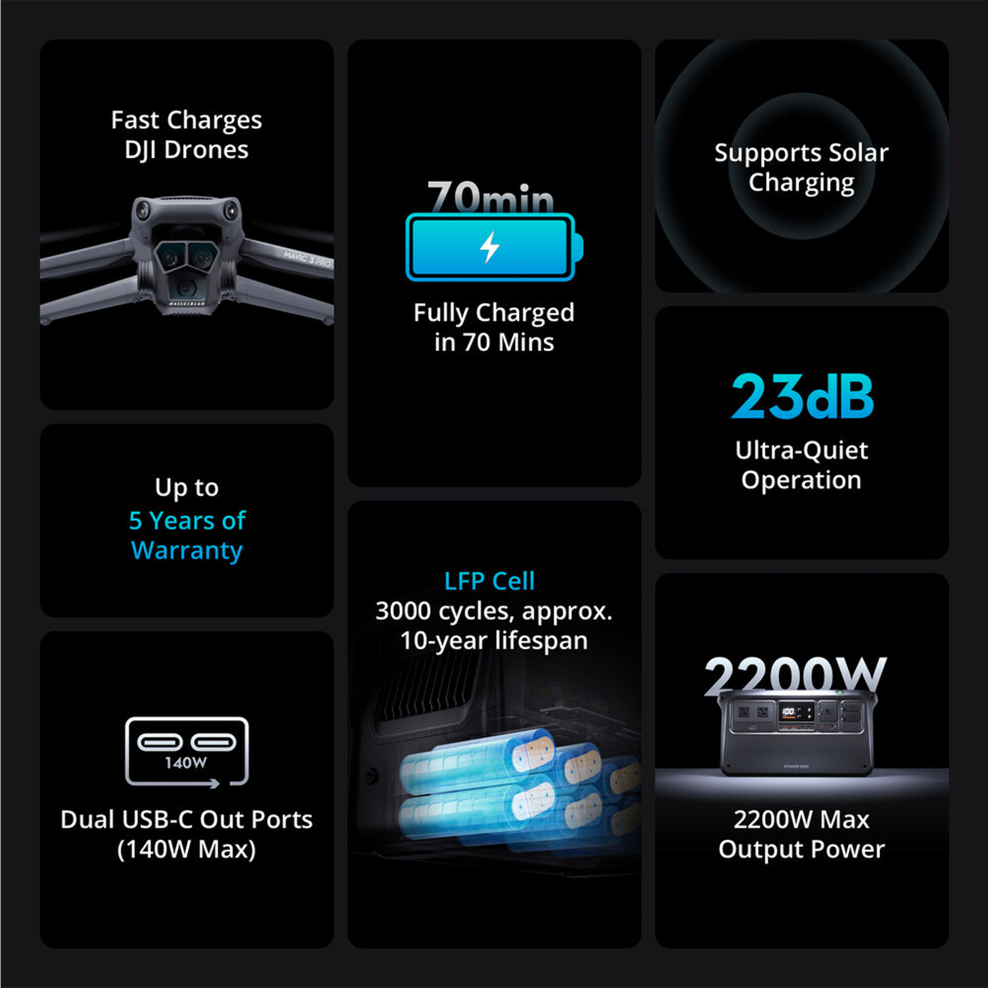 DthtJI Battery Power 1000 Portable Power Station