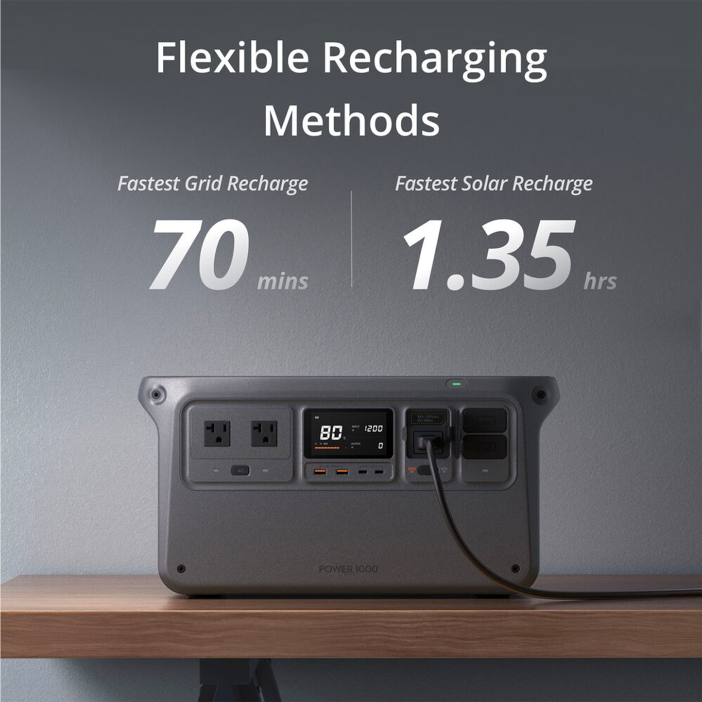 DthtJI Battery Power 1000 Portable Power Station