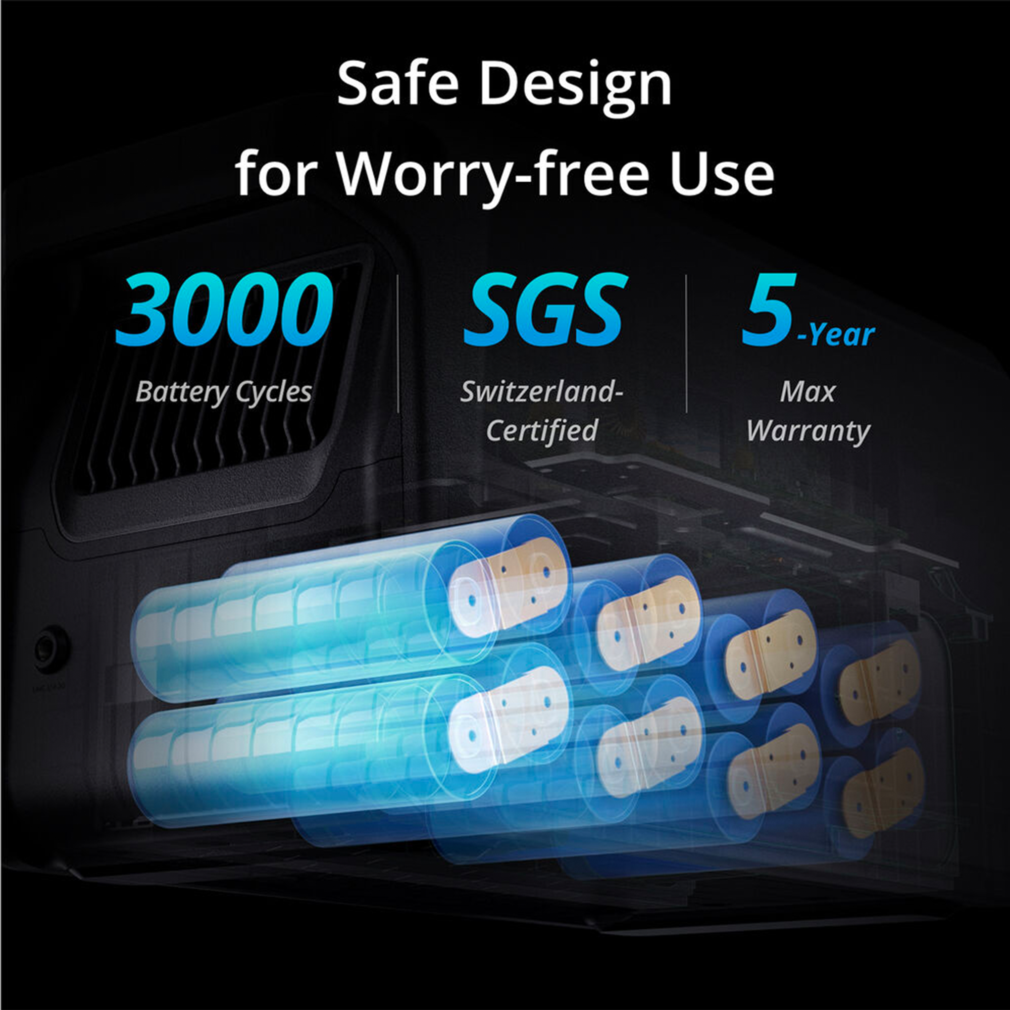 DthtJI Battery Power 1000 Portable Power Station