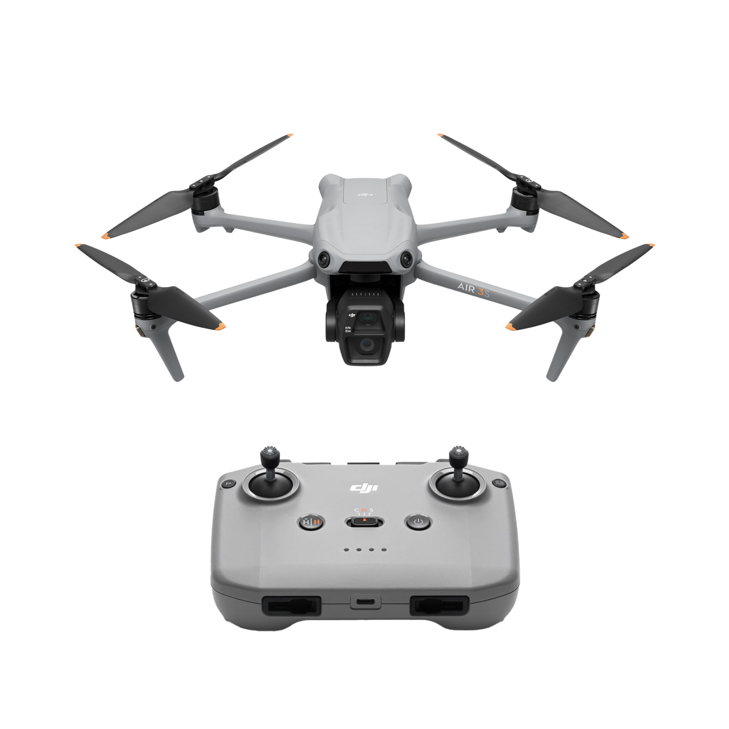 DthtJI Air 3S Drone with DthtJI RC-N3 Remote Controller