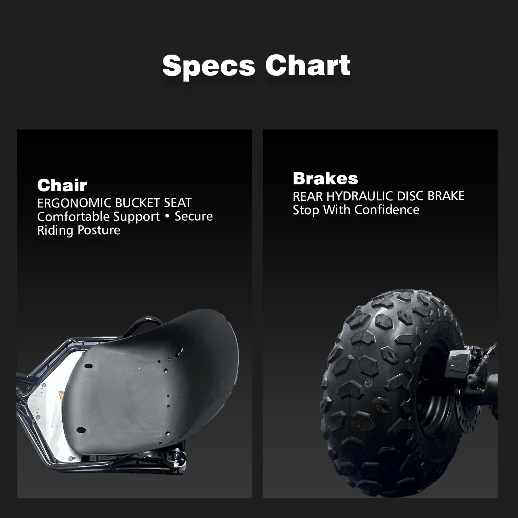 Zyliathor 212cc 4-Stroke Gas Off-Road Go Kart for Teens & Adults,