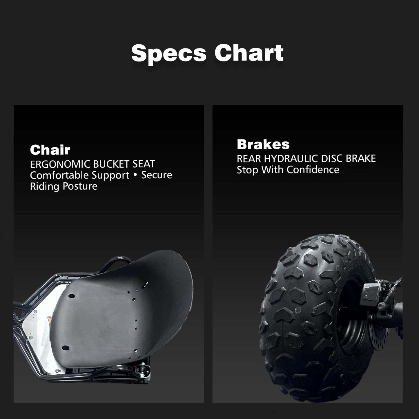 Zyliathor 212cc 4-Stroke Gas Off-Road Go Kart for Teens & Adults,