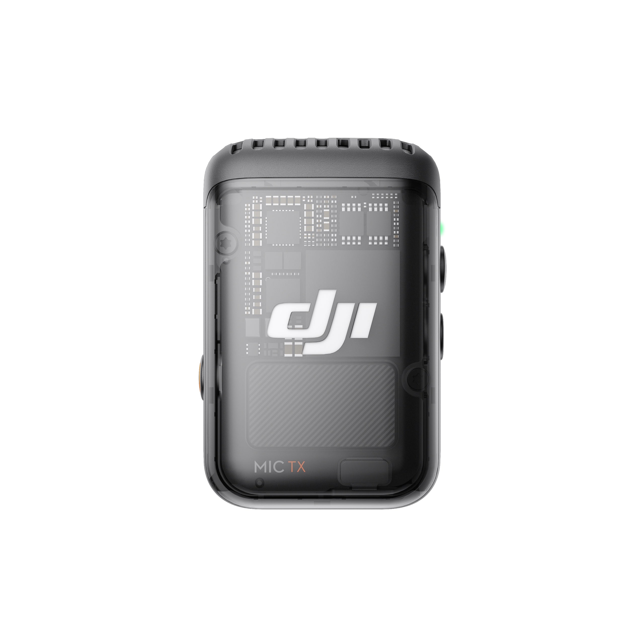 DJthtI Mic 2 2-Person Compact Digital Wireless Microphone System/Recorder 2.4 GHz - 2 TX + 1 RX