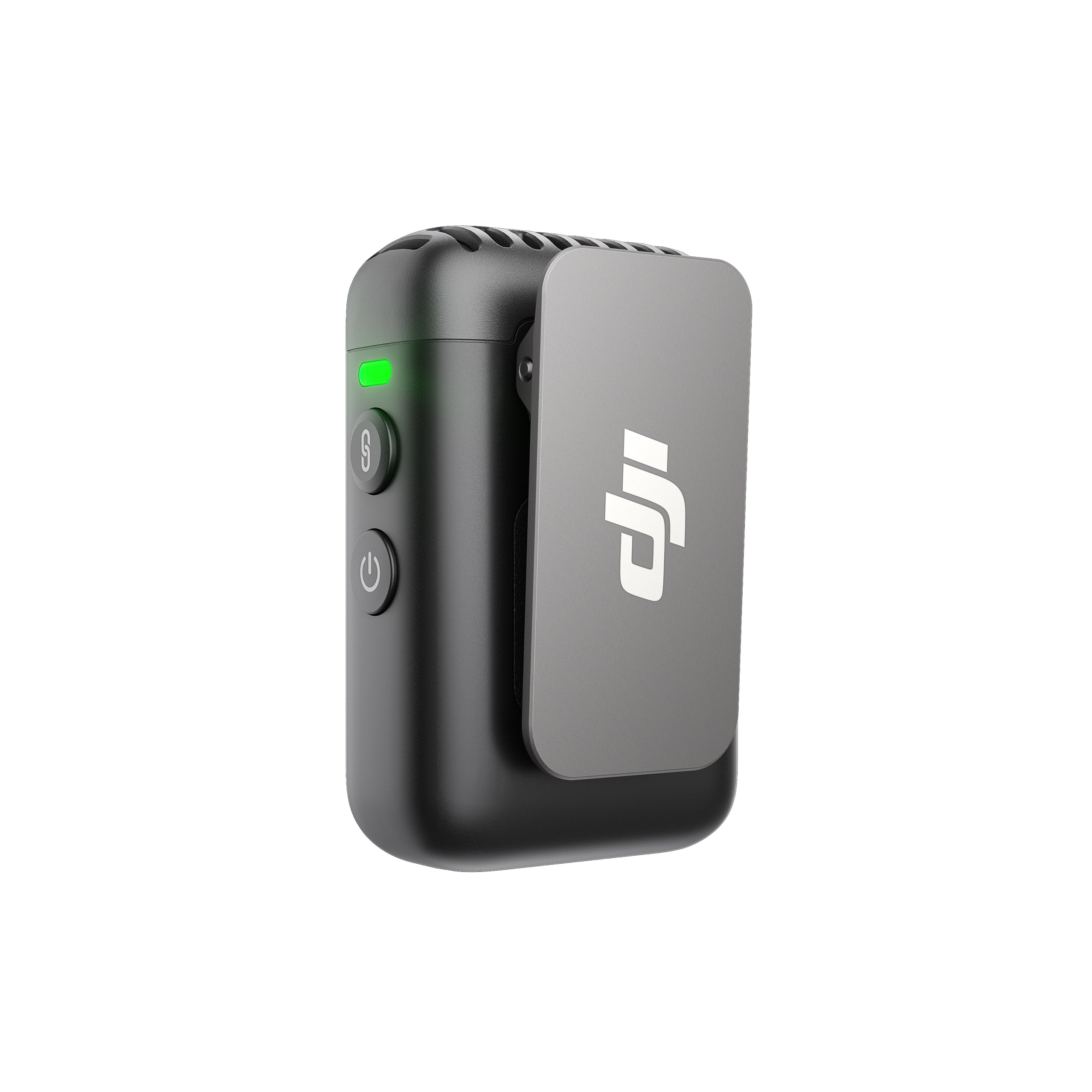 DJthtI Mic 2 2-Person Compact Digital Wireless Microphone System/Recorder 2.4 GHz - 2 TX + 1 RX