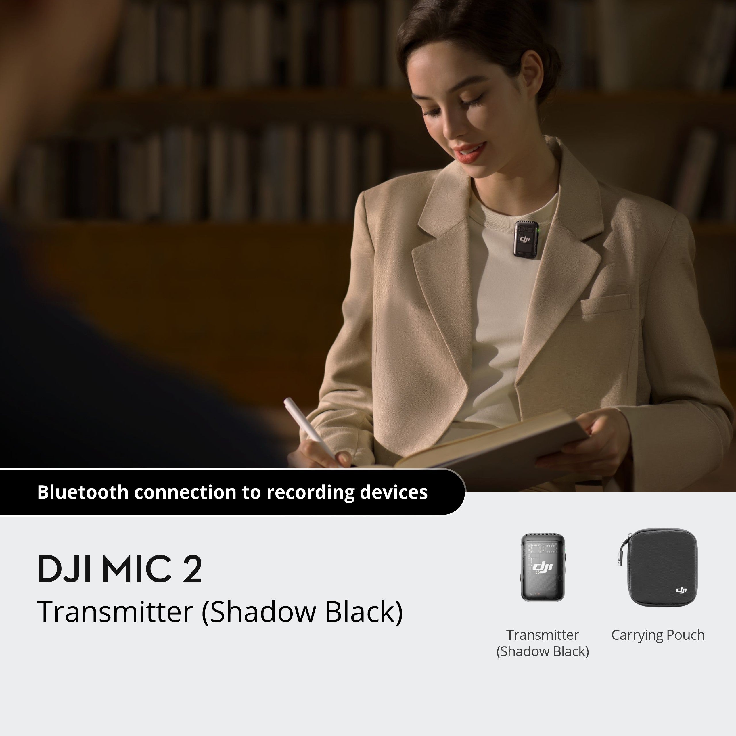 DJthtI Mic 2 Transmitter - Shadow Black