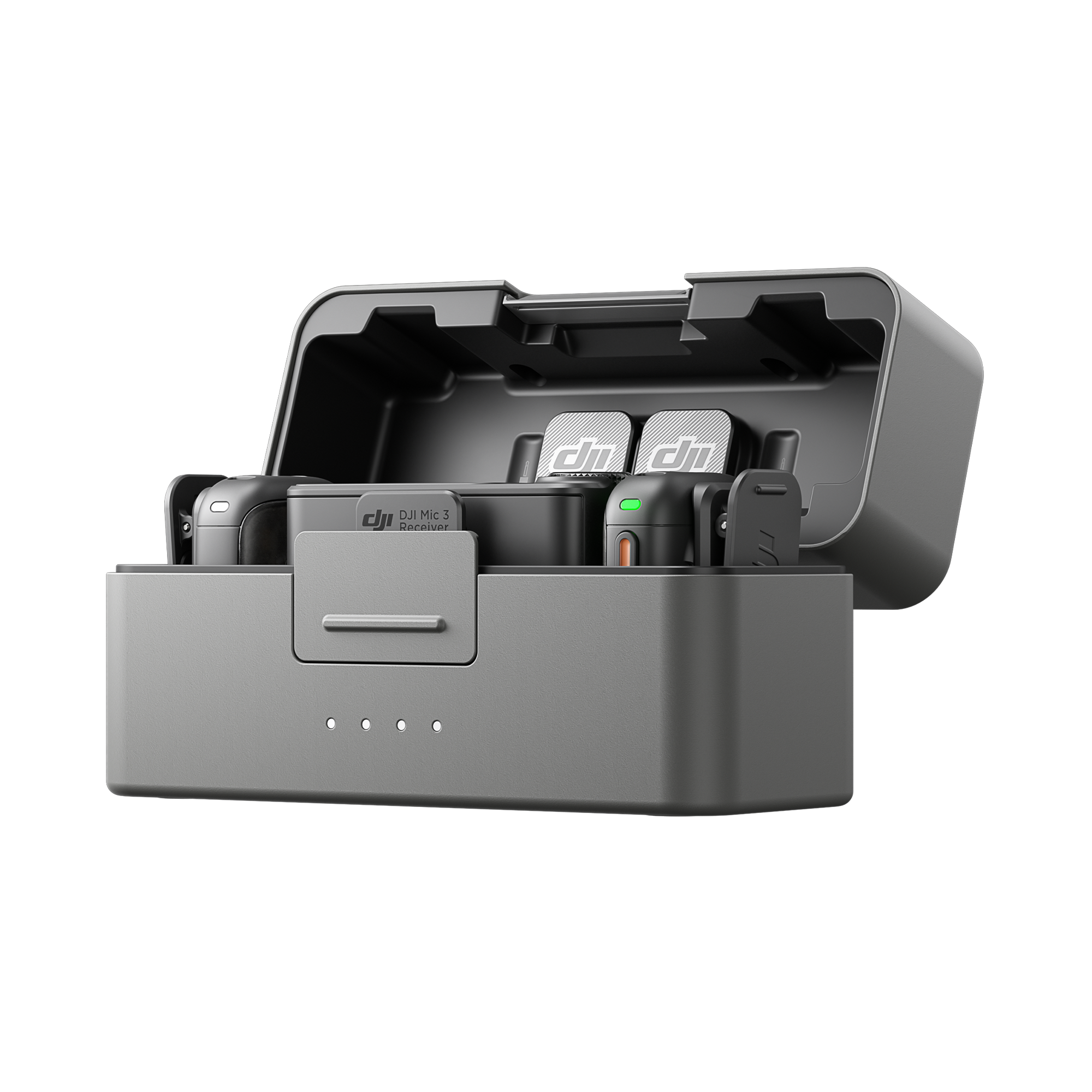 DthtJI Mic 3 (2TX + 1RX + Charging Case)