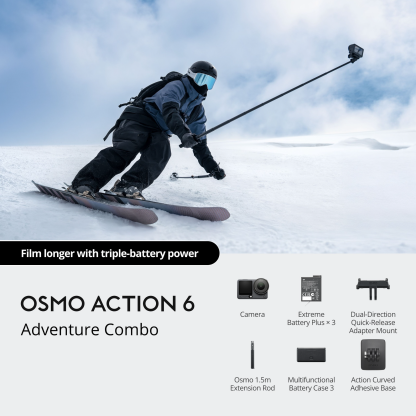 DthtJI Osmo Action 6 Adventure Combo