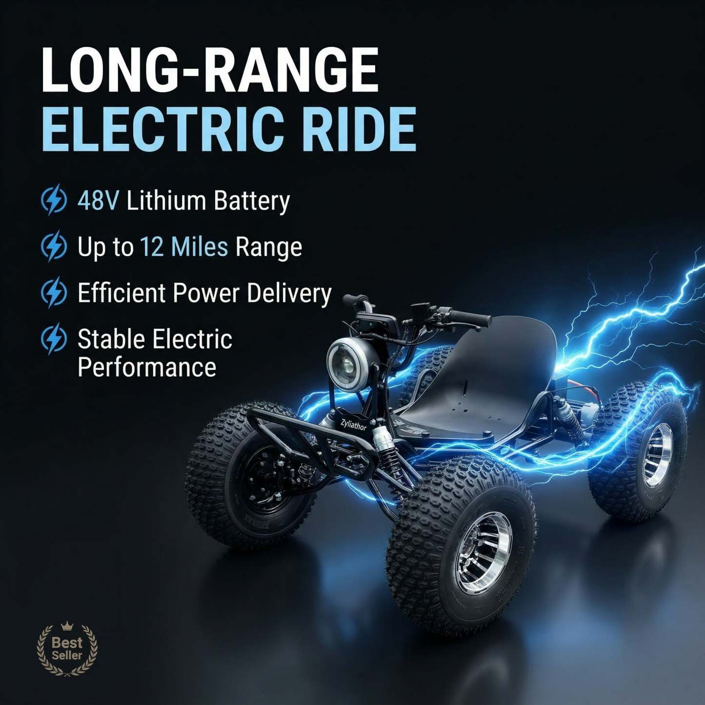 Adults & Kids Electric Off-Road Go Kart