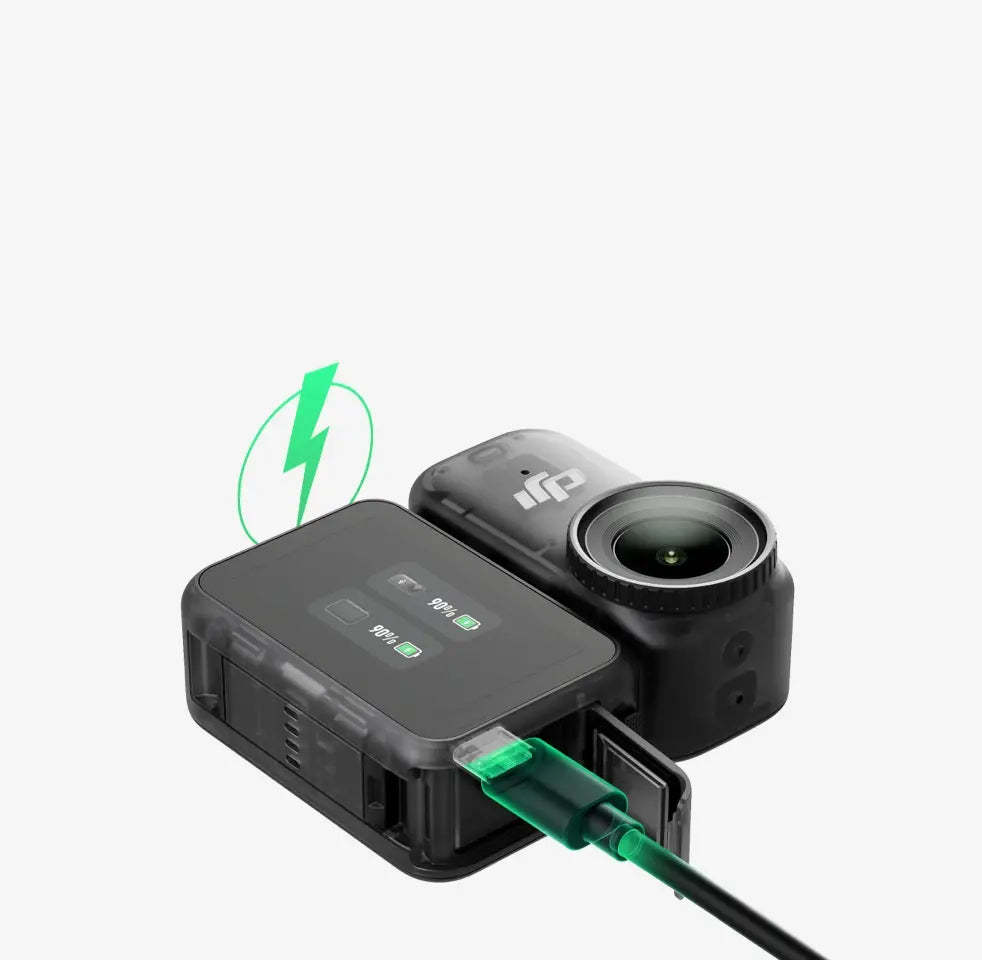 DthtJI Osmo Nano 4K Small Wearable Camera Standard Combo (64GB)