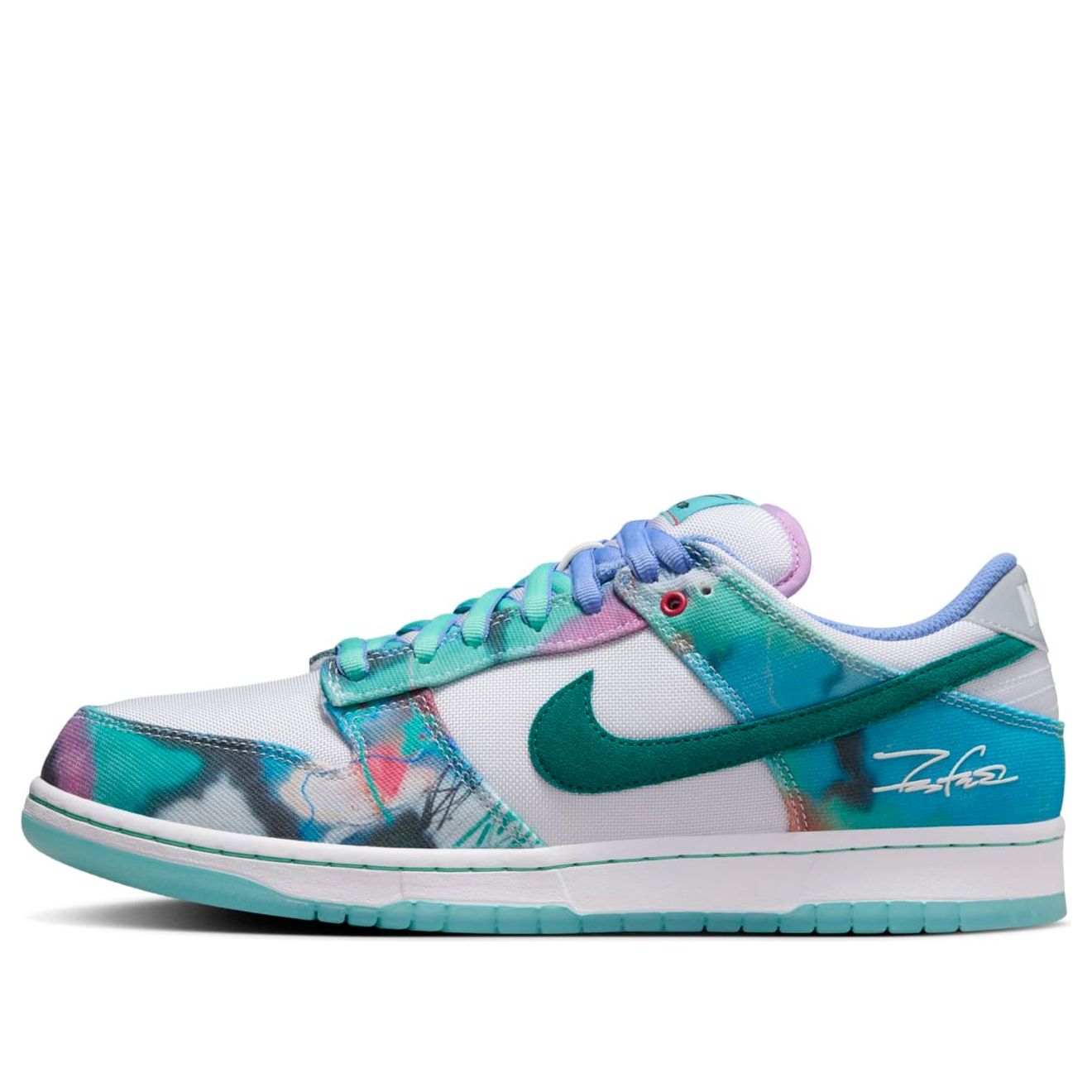 nithtke x Futura Laboratories SB duthtnk Low ��Bleached Aqua��