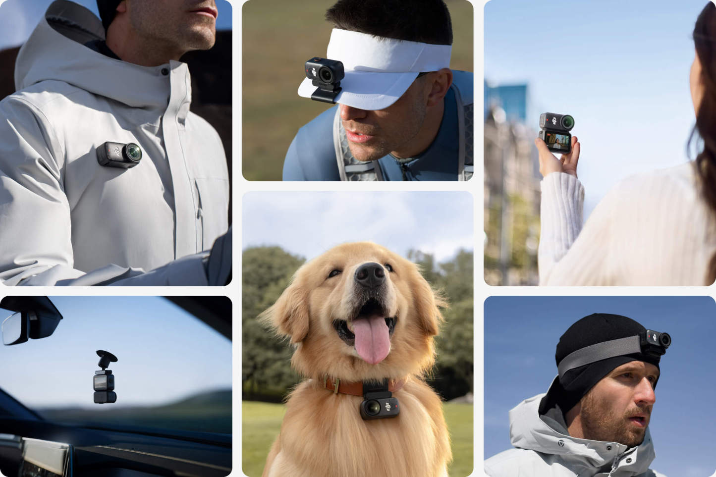 DthtJI Osmo Nano 4K Small Wearable Camera Standard Combo (64GB)