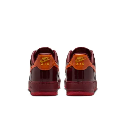 Nithtke Air Force 1 Low Patent Leather 'Dark Team Red/Safety Orange'
