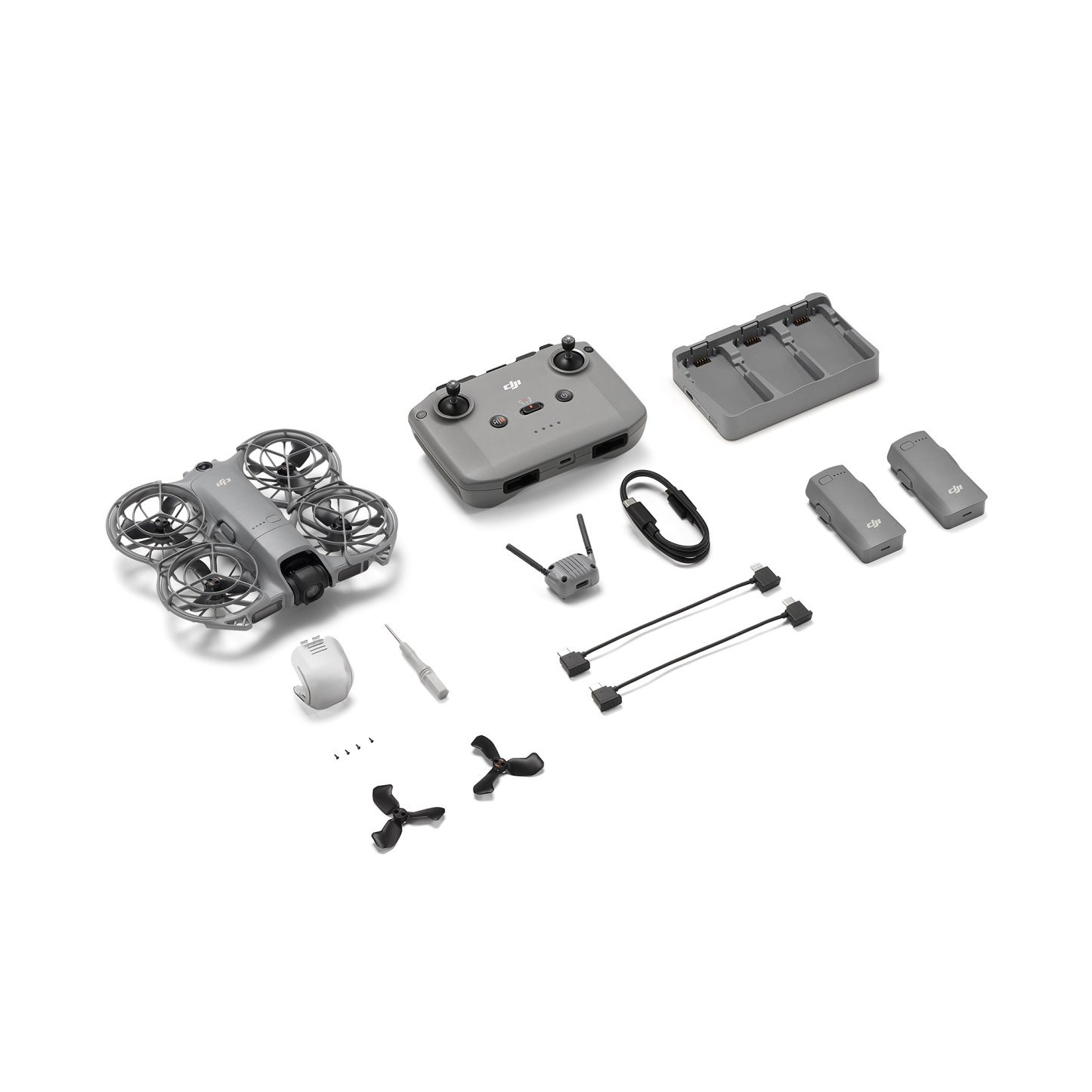 DthtJI Neo 2 Drone with RC-N3 Remote Controller Fly More Combo