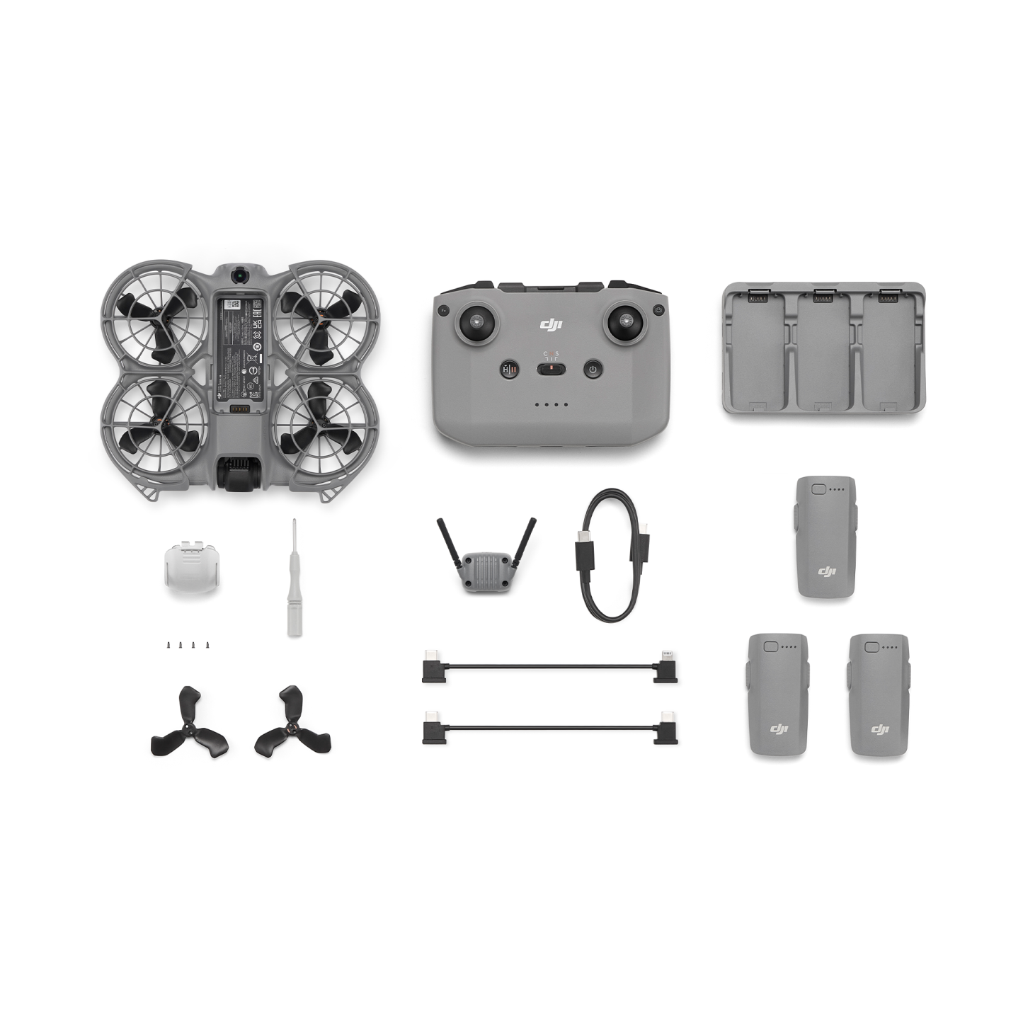 DthtJI Neo 2 Drone with RC-N3 Remote Controller Fly More Combo