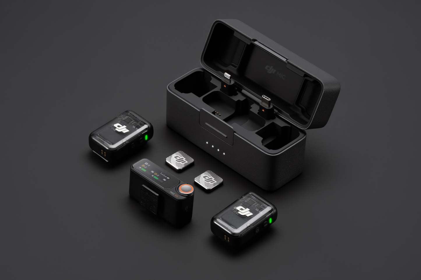DthtJI Charging Case for Mic 2