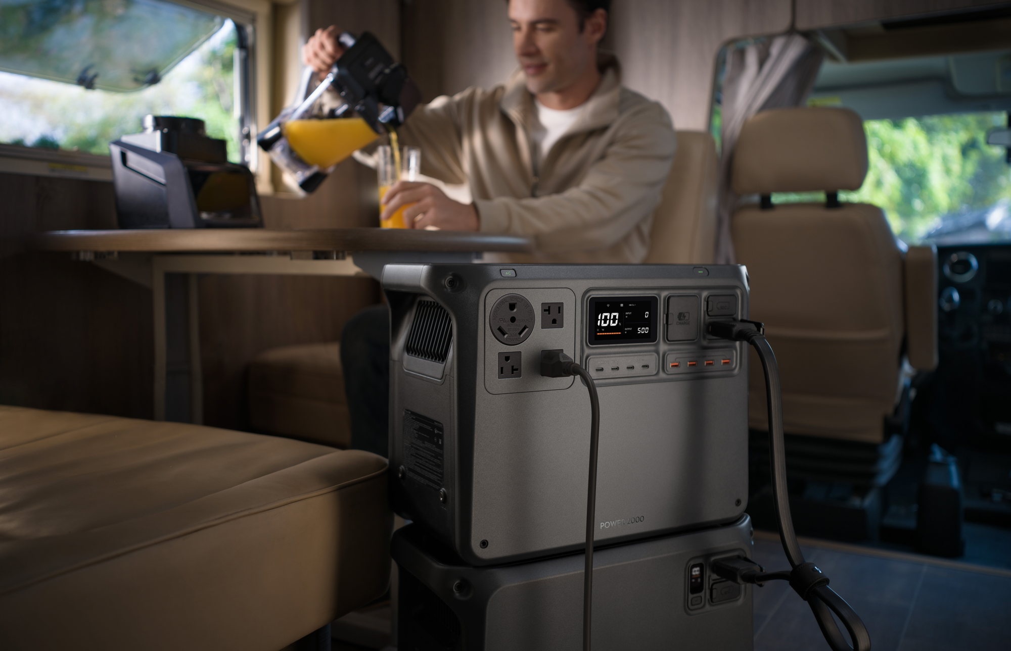 DthtJI Power 2000 Portable Power Station