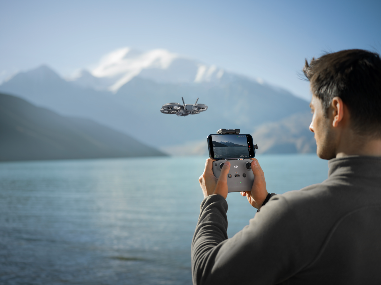 DthtJI Neo 2 Drone with RC-N3 Remote Controller Fly More Combo