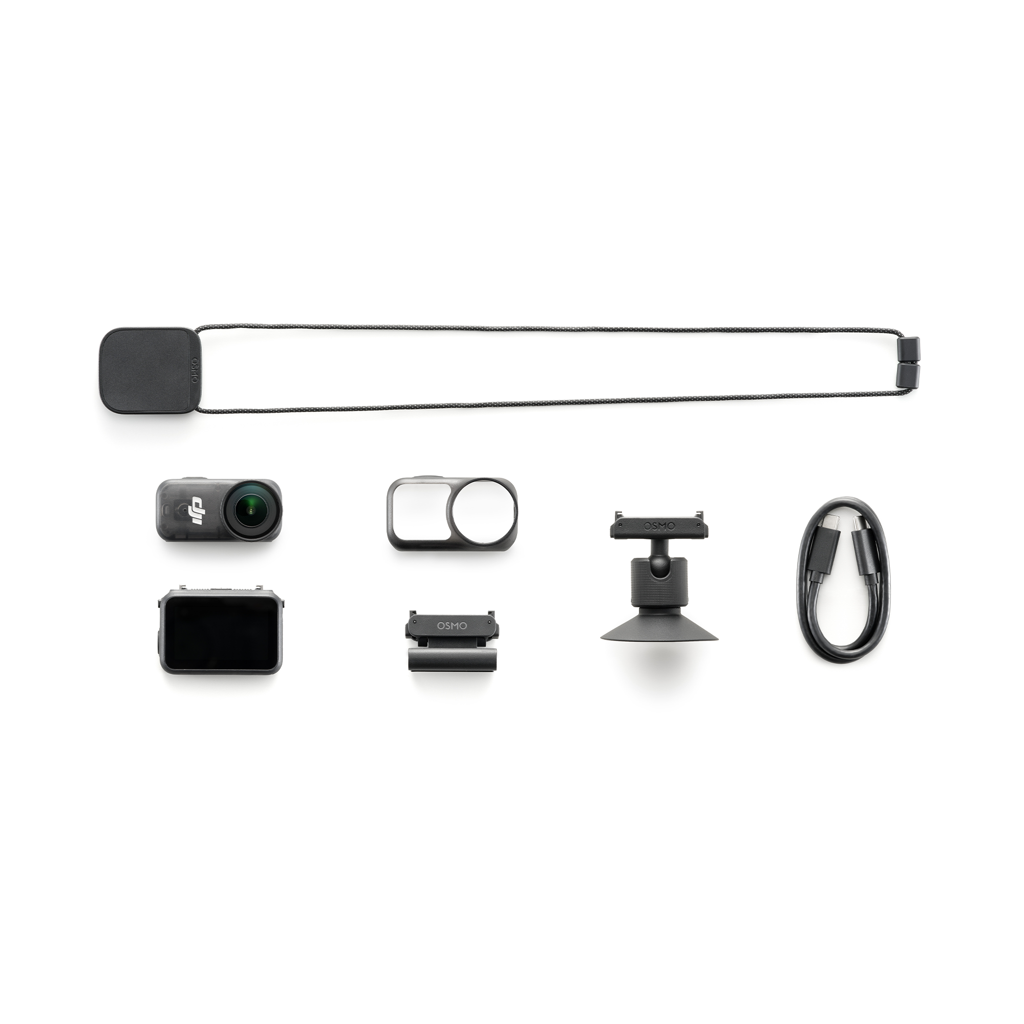 DthtJI Osmo Nano 4K Small Wearable Camera Standard Combo (64GB)