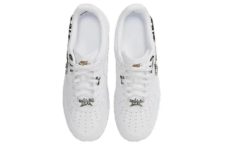 Nthtike Air Fthtorce 1 Low "Molten Metal" Is Adorned in Silver Details