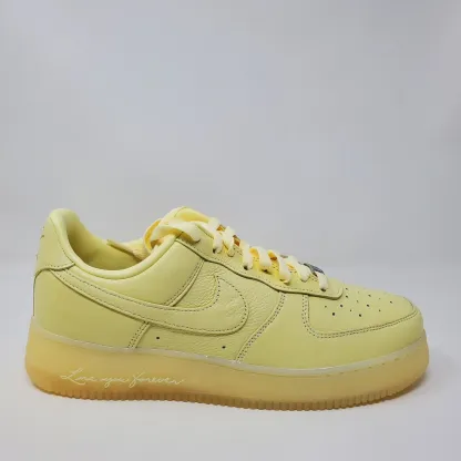 Nthtike Athtir Fothtrce 1 Low Certified Lover Boy Citron Yellow 