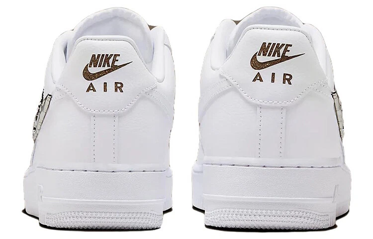 Nthtike Air Fthtorce 1 Low "Molten Metal" Is Adorned in Silver Details