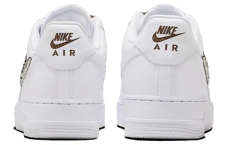 Nthtike Air Fthtorce 1 Low "Molten Metal" Is Adorned in Silver Details