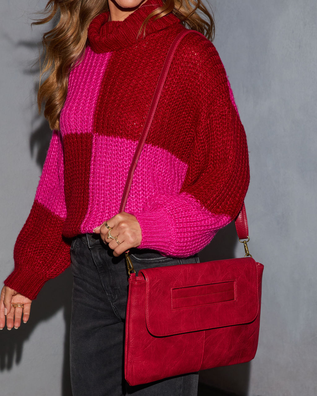 Come With Me Foldover Clutch-Vogue Logic