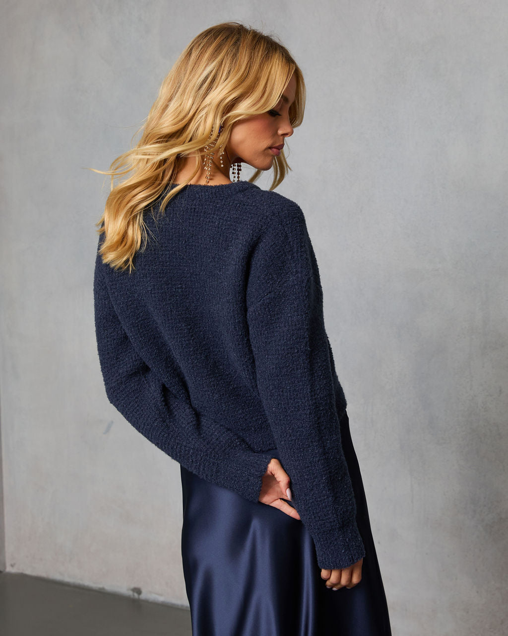 Frosted Mornings Knit Sweater-Vogue Logic