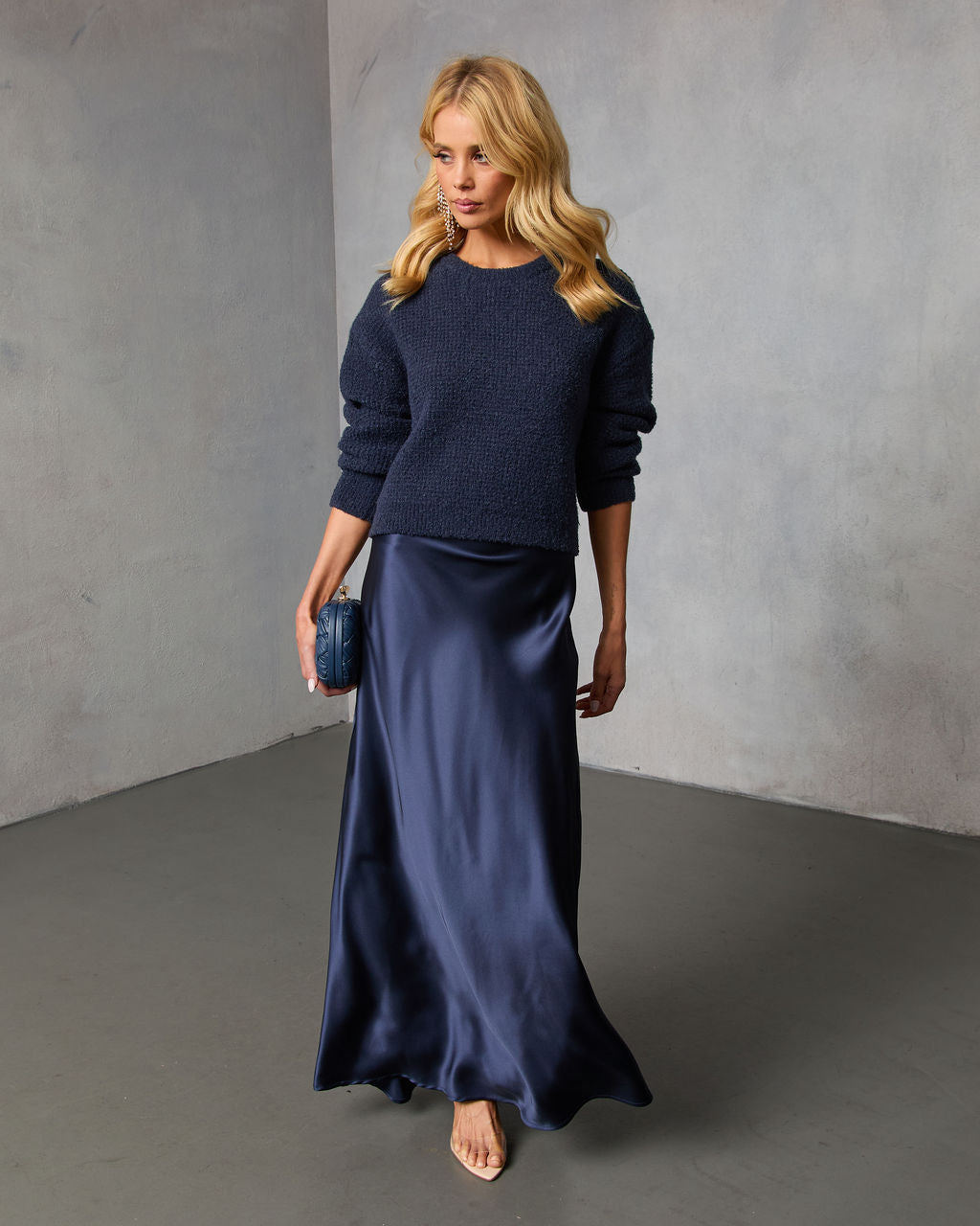 Frosted Mornings Knit Sweater-Vogue Logic