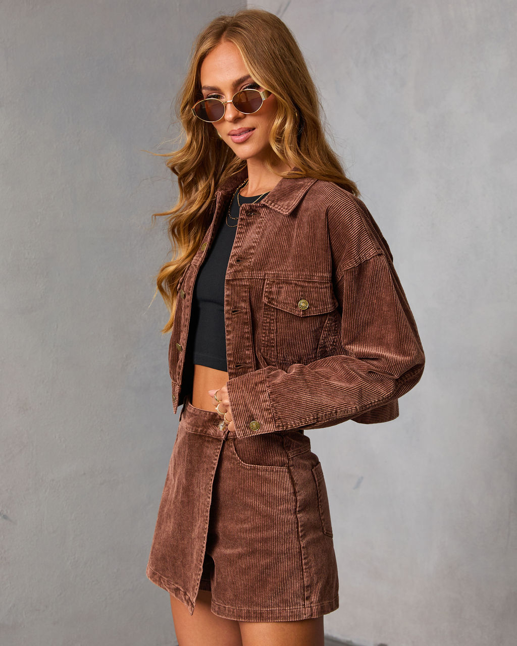 Coffee Meets Corduroy Jacket-Vogue Logic