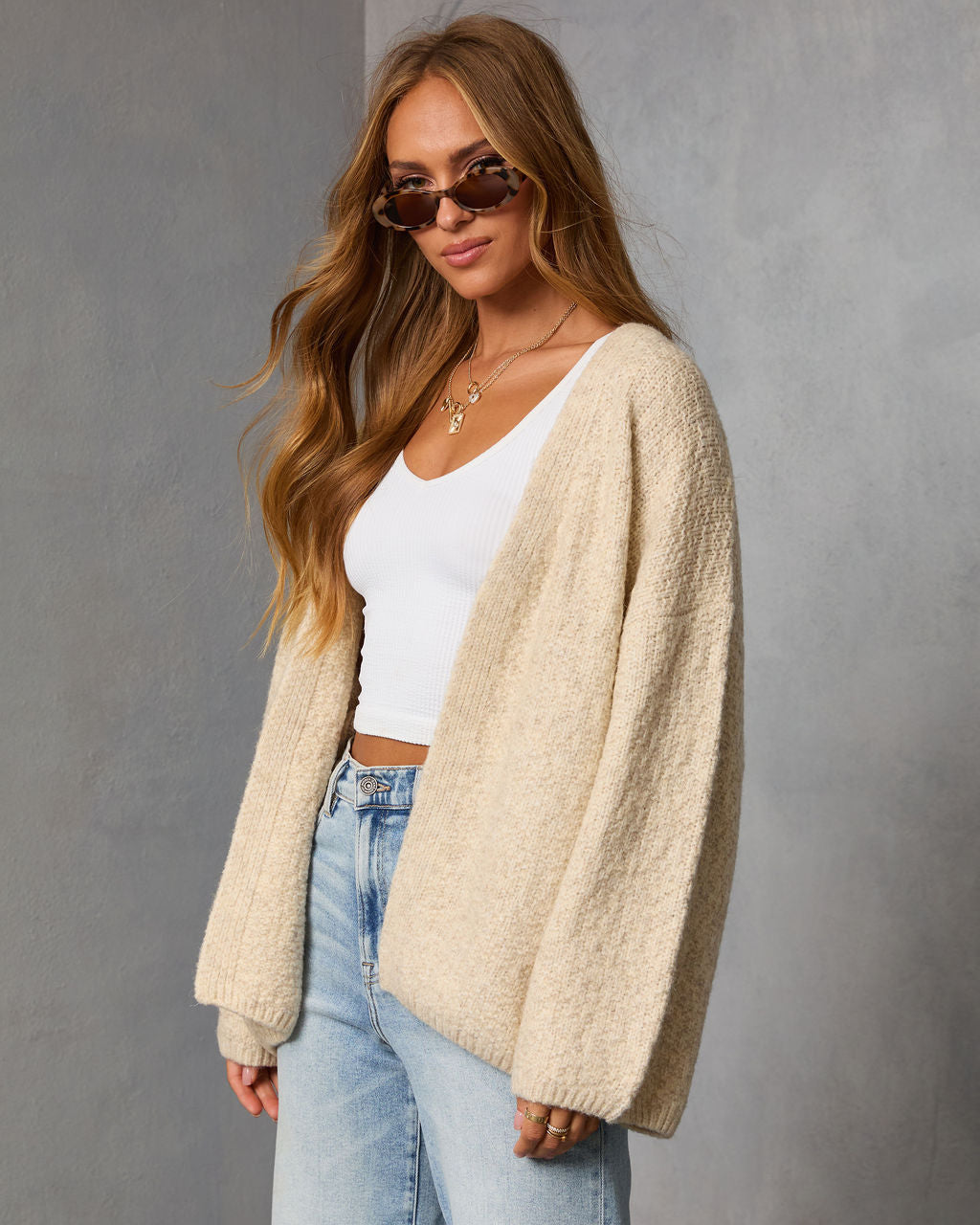 Ayleen Knit Cardigan-Vogue Logic