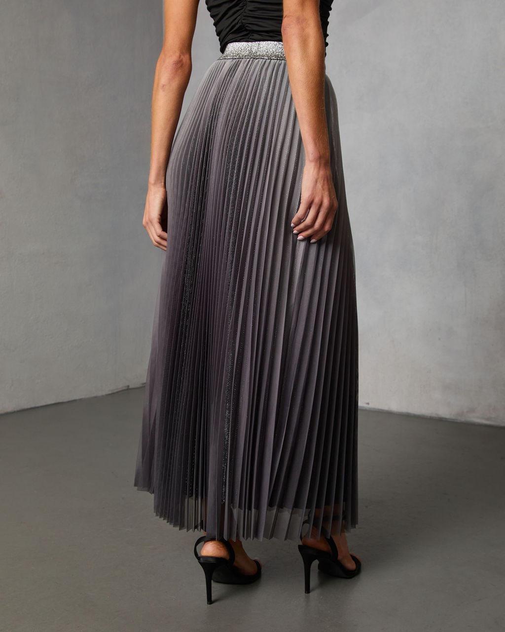 Sweet Dreams Pleated Maxi Skirt-Vogue Logic