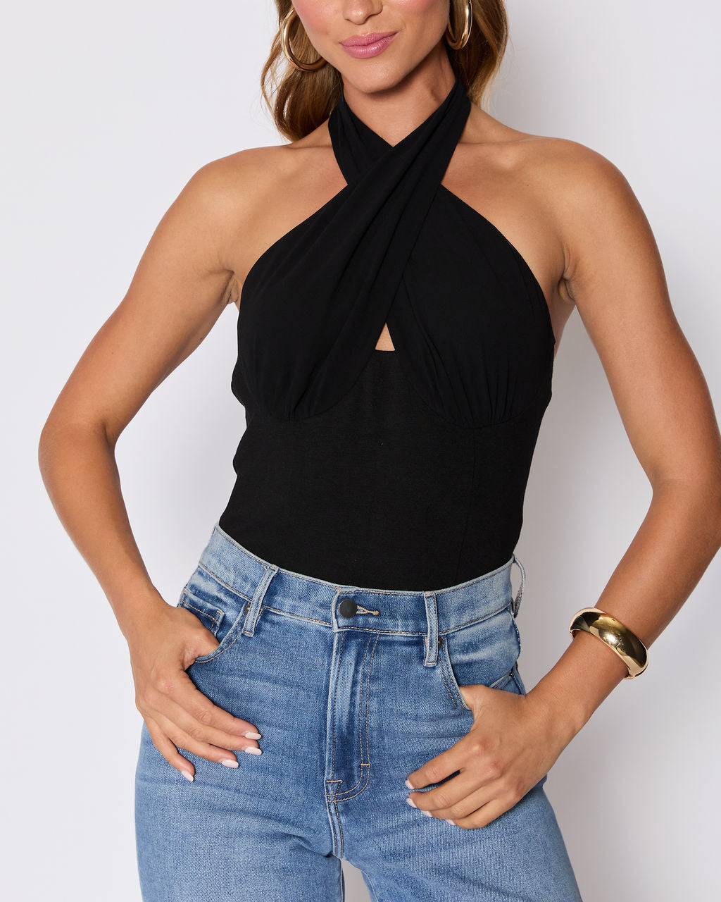 Al Fresco Halter Top-Vogue Logic
