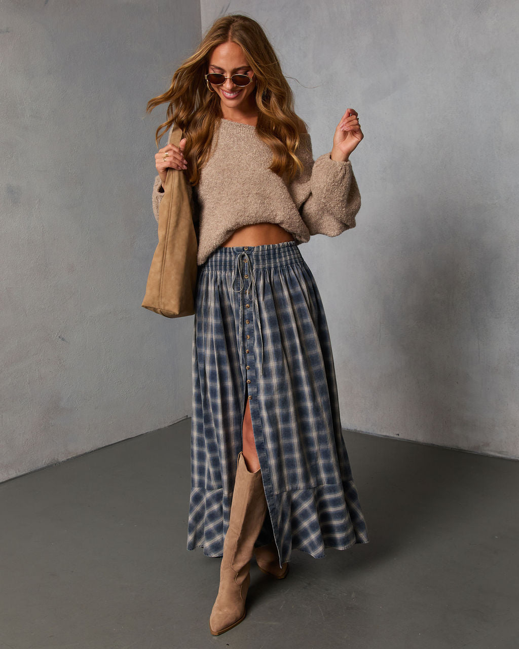 Whisper Loom Knit Sweater-Vogue Logic