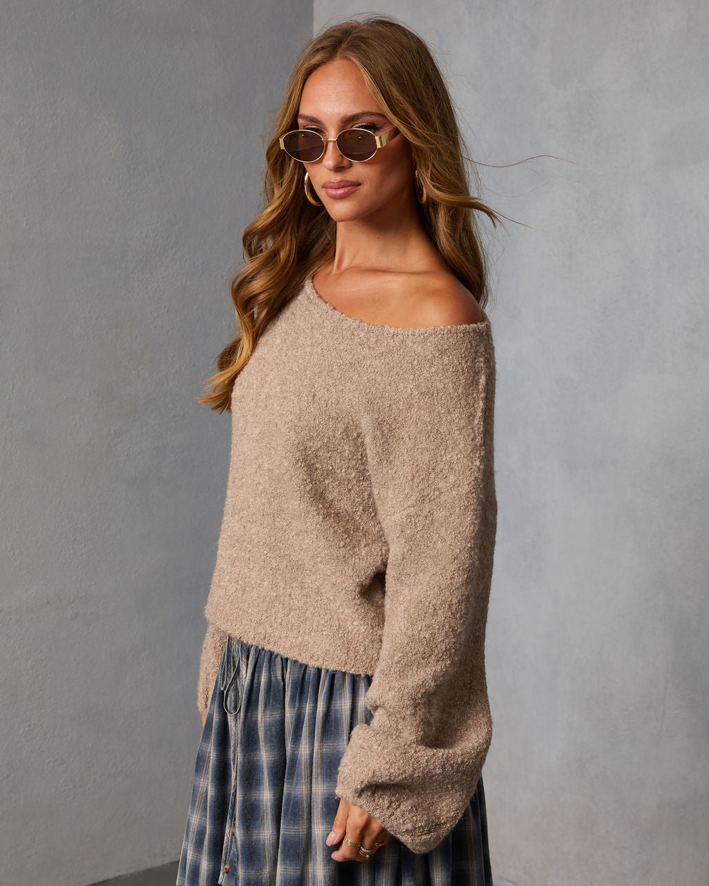 Whisper Loom Knit Sweater-Vogue Logic
