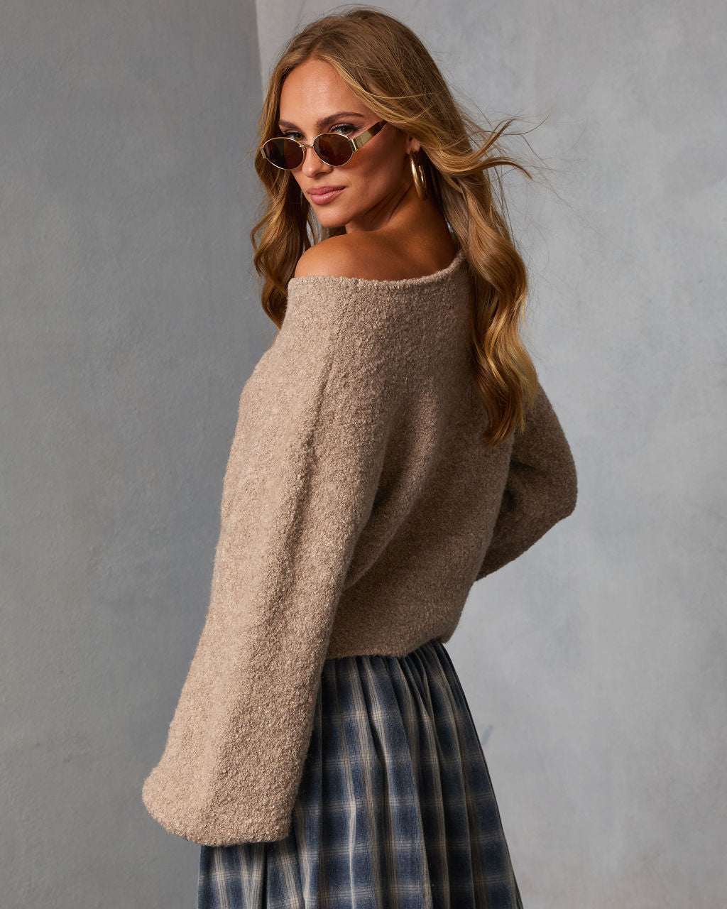 Whisper Loom Knit Sweater-Vogue Logic