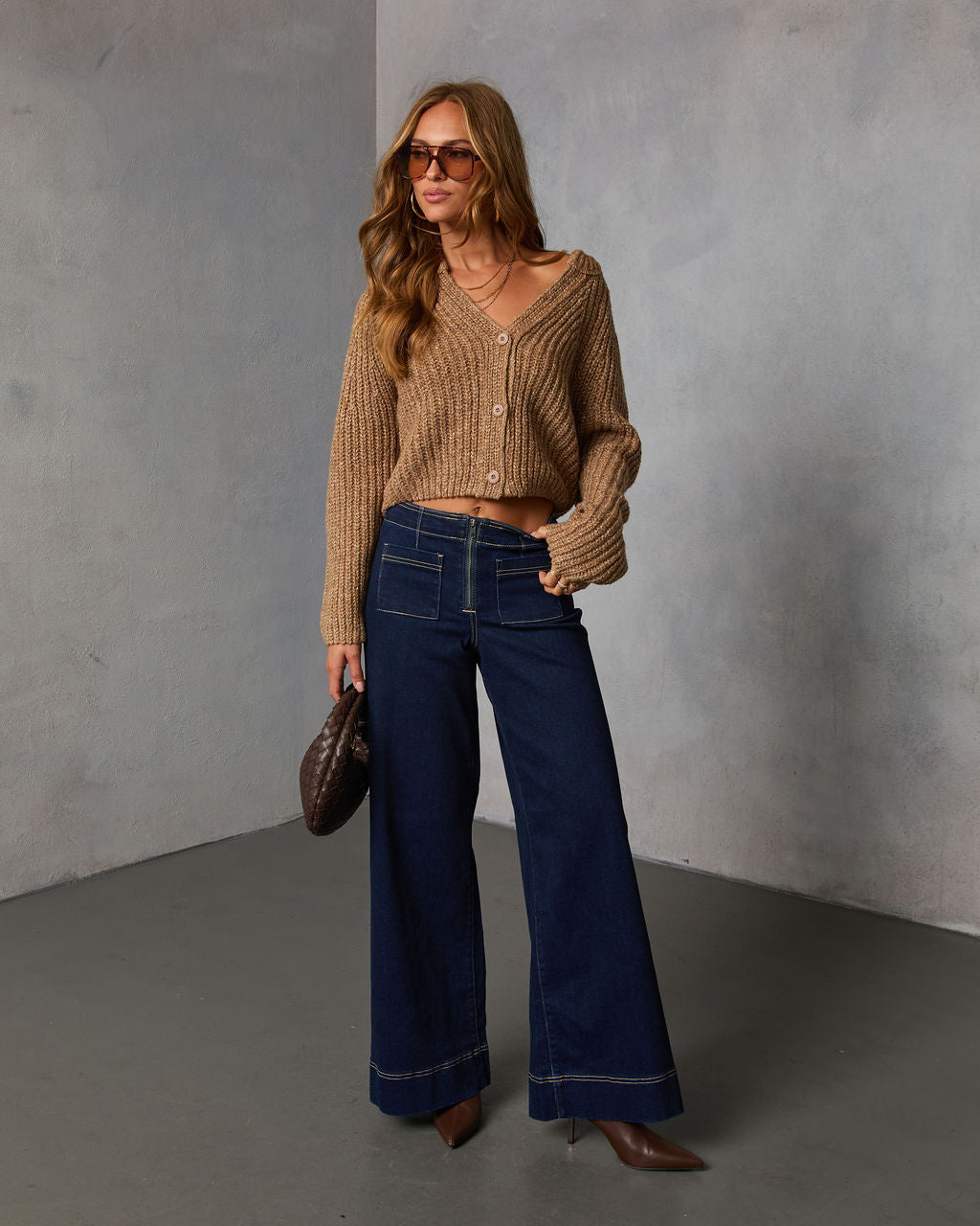 Chic Focus Knit Cardigan-Vogue Logic