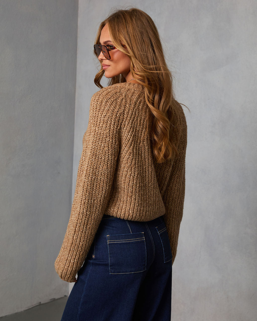 Chic Focus Knit Cardigan-Vogue Logic