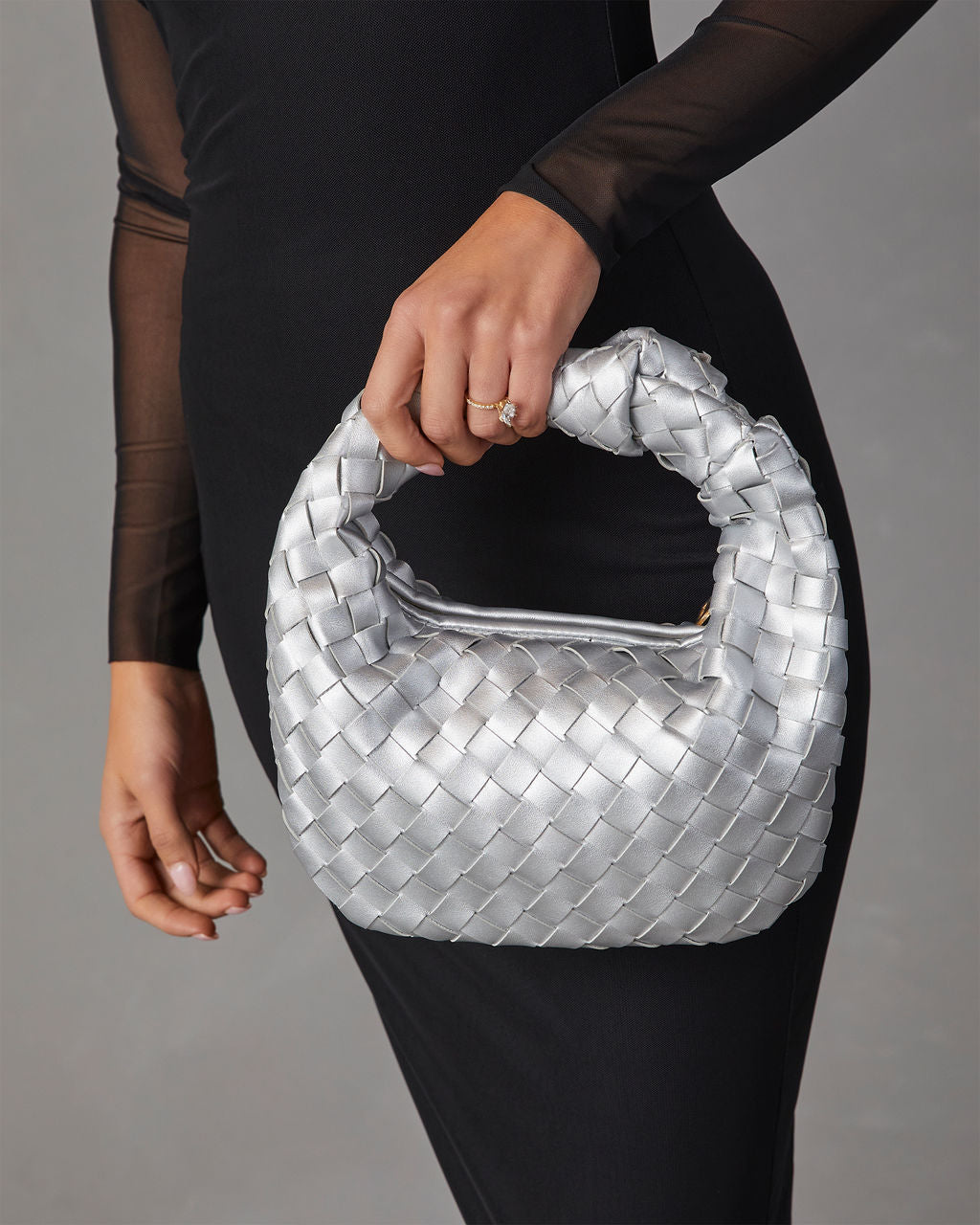 Tierra Woven Knot Handbag-Vogue Logic